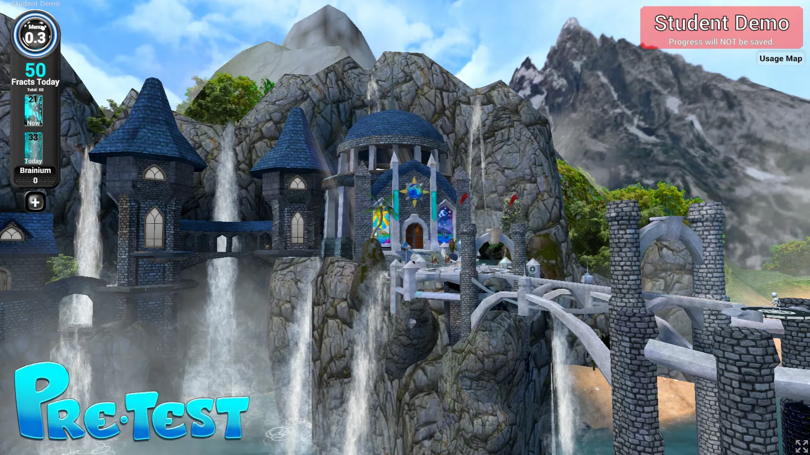 Facts and Fracts: Pre-test scene
